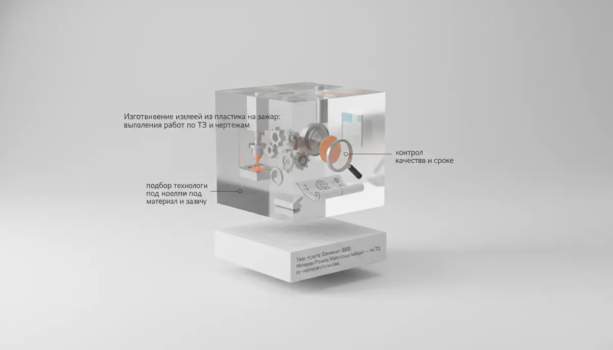 Plastik buyumlarni buyurtma asosida tayyorlash
