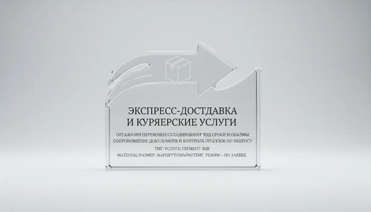 Ekspress yetkazib berish va kuryerlik xizmatlari