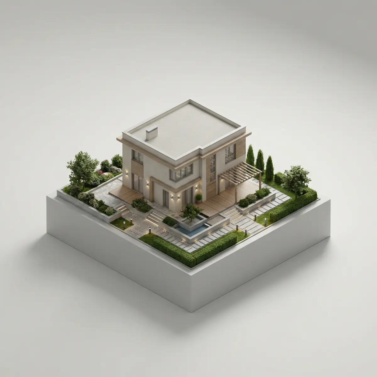 Uy uchun landshaft loyihasi Toshkentda