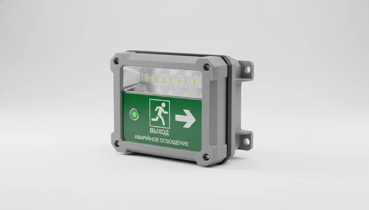 Favqulodda yoritish va chiqish ko‘rsatkichlari