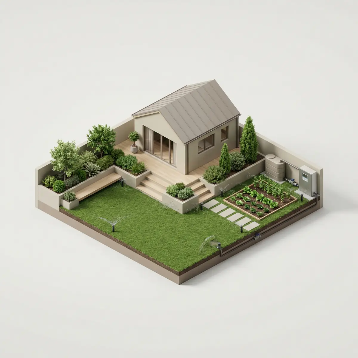 Kottej uchun avtosug‘orish tizimi Toshkentda