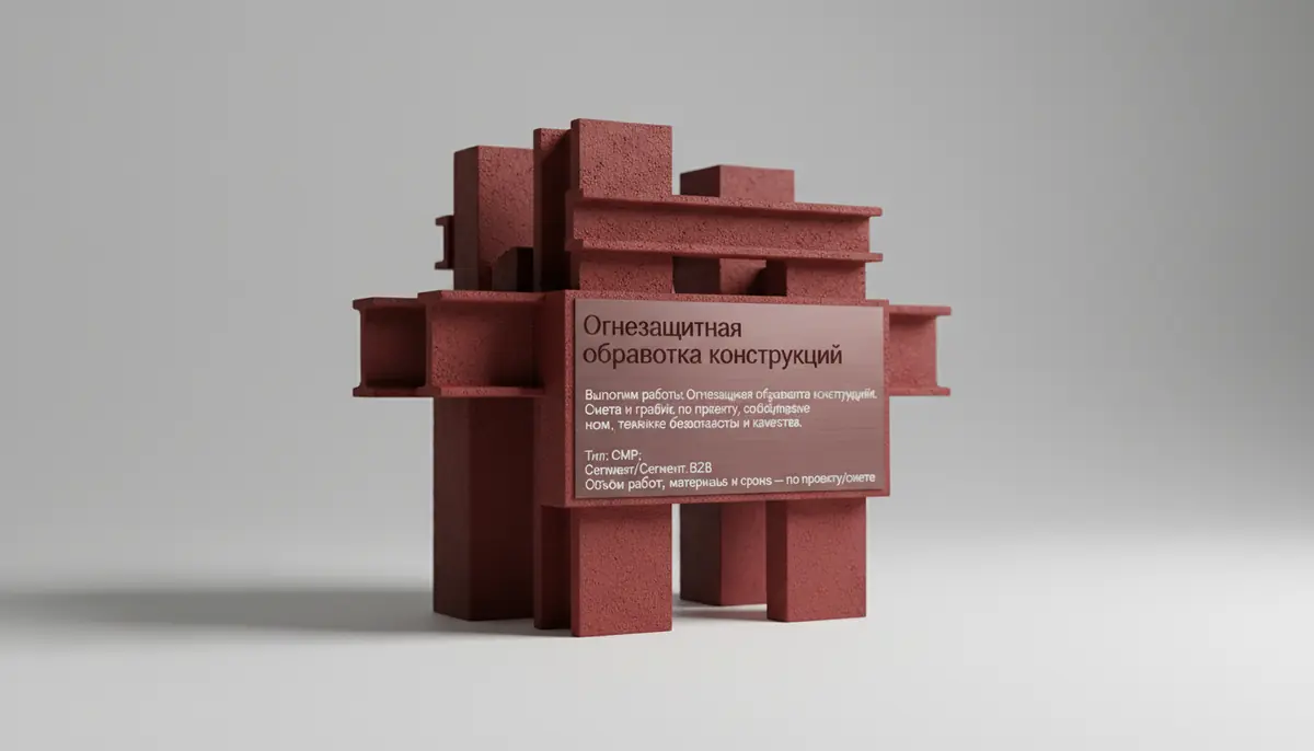 Konstruktsiyalarni yong‘inga qarshi ishlov berish