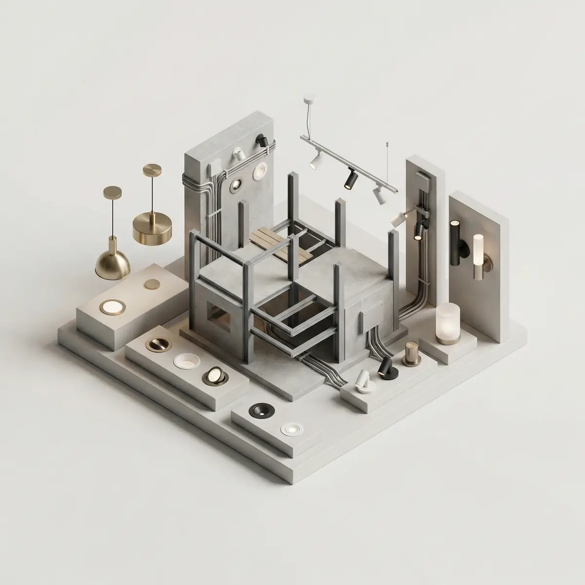 Qurilish obyekti uchun yoritish uskunalarini tanlash Toshkentda