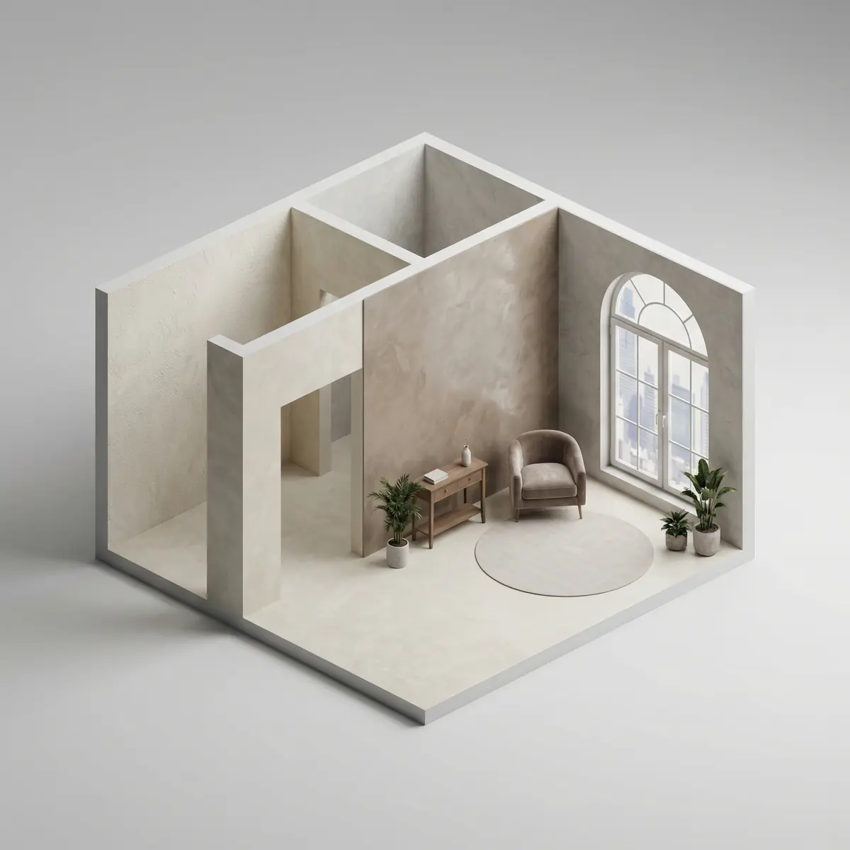 Kvartira uchun dekorativ suvoq Toshkentda