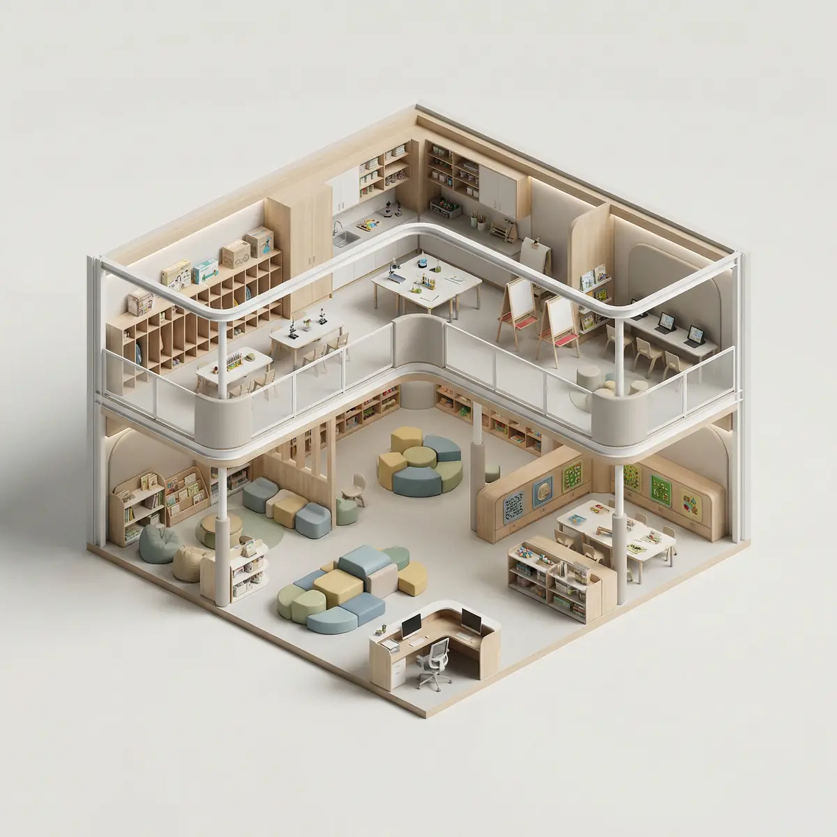 Bolalar markazi uchun mebel va uskunalar bilan jihozlash Toshkentda