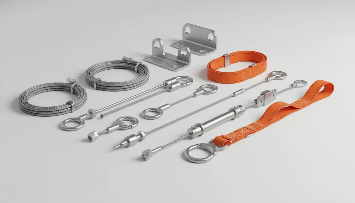 Anker chiziqlari va mahkamlash nuqtalari