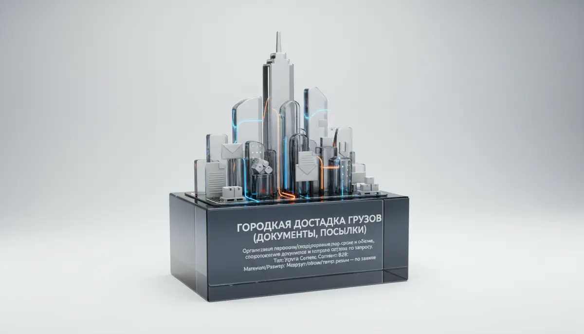 Shahar bo‘ylab yuk yetkazib berish (hujjatlar, posilkalar)