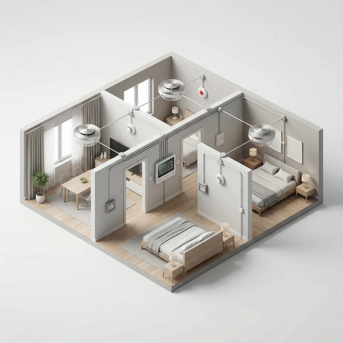 Kvartira uchun yong‘in signalizatsiyasi Toshkentda