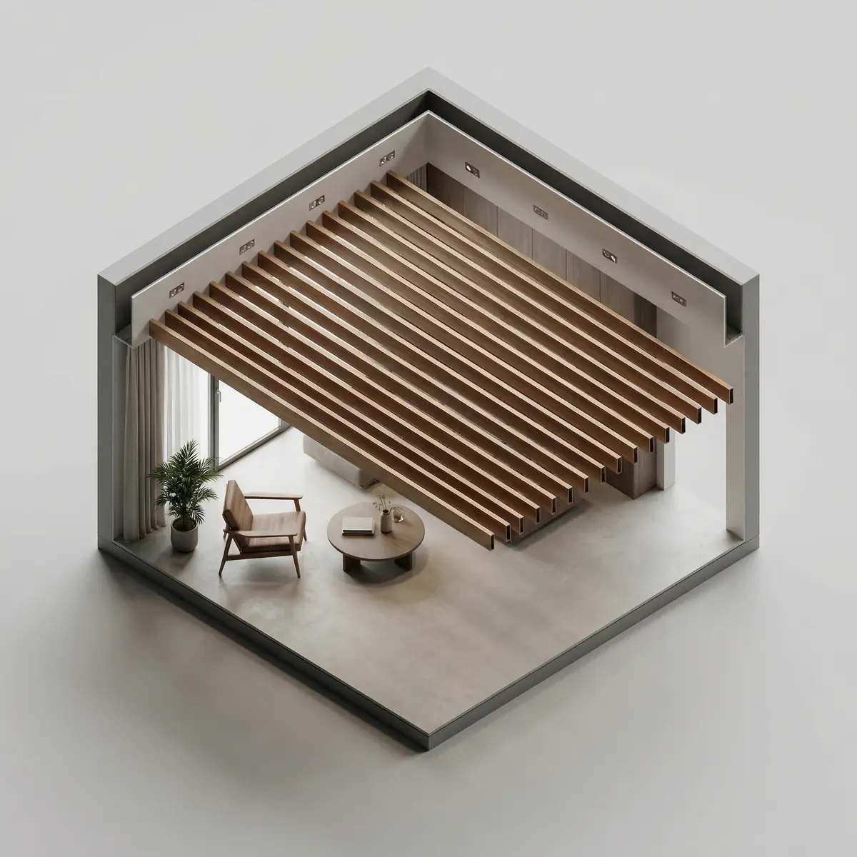 Реечный потолок для дома в Ташкенте