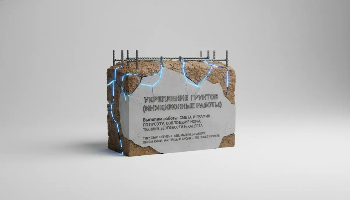 Gruntlarni mustahkamlash (inʼyeksiya ishlari)