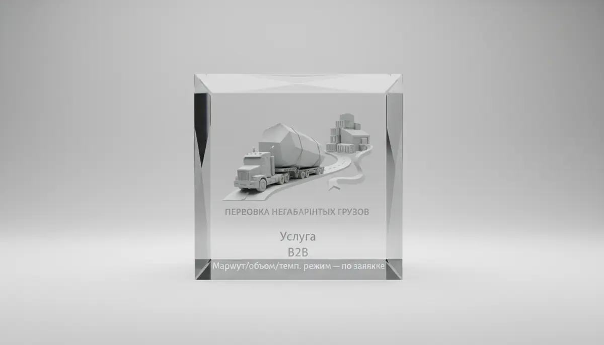 O‘lchami kattalashtirilgan yuklarni tashish