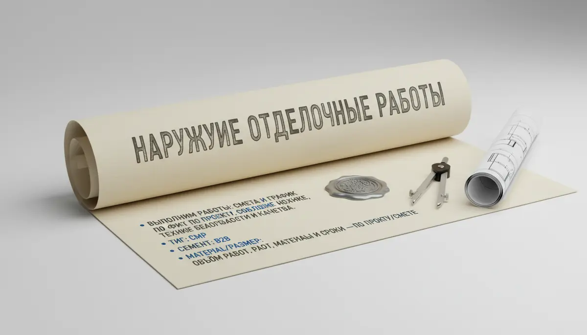 Tashqi pardozlash ishlari