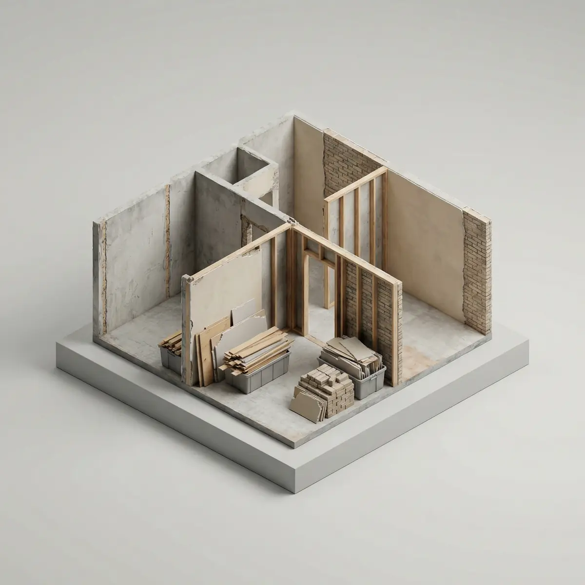 Kvartira uchun demontaj ishlari Toshkentda