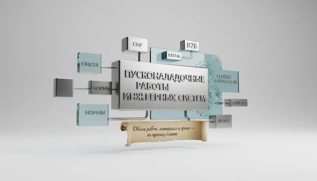 Muhandislik tizimlarini ishga tushirish va sozlash ishlari