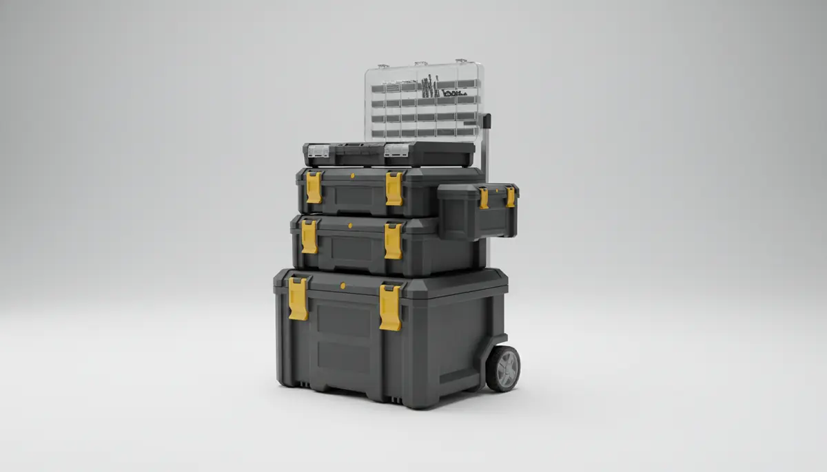 Asboblar uchun yashiklar va organayzerlar