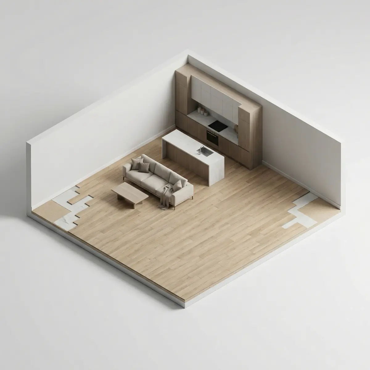 Укладка SPC-покрытия для дома в Ташкенте