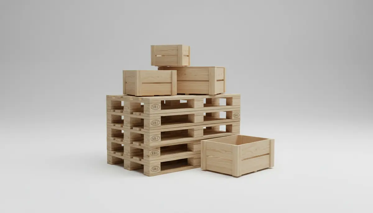 Yog‘och poddonlar va tara