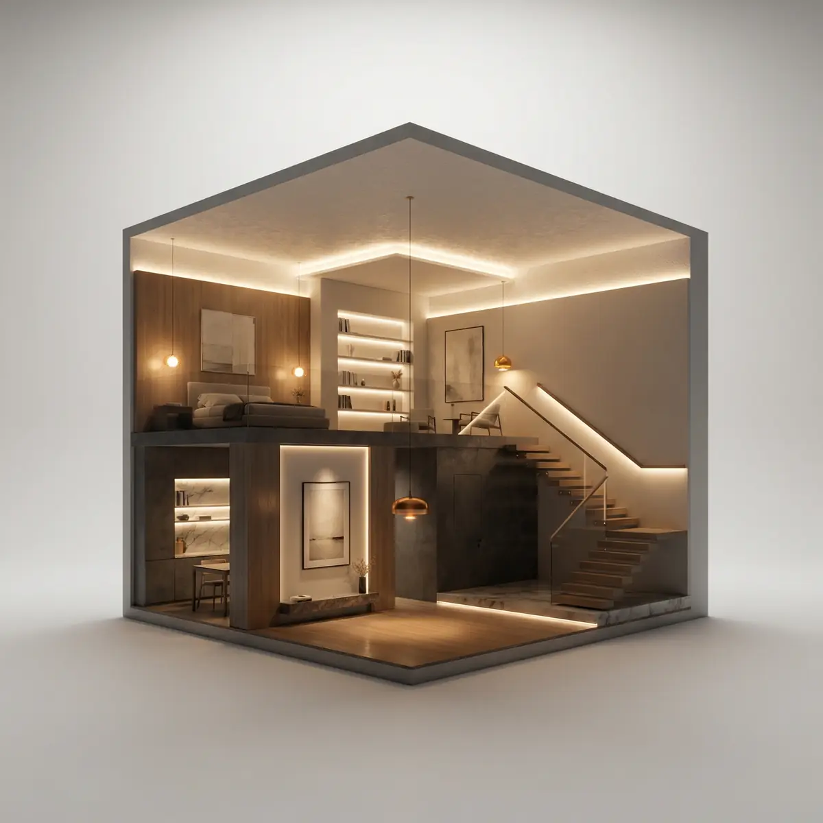 Kvartira uchun yoritish loyihasi Toshkentda