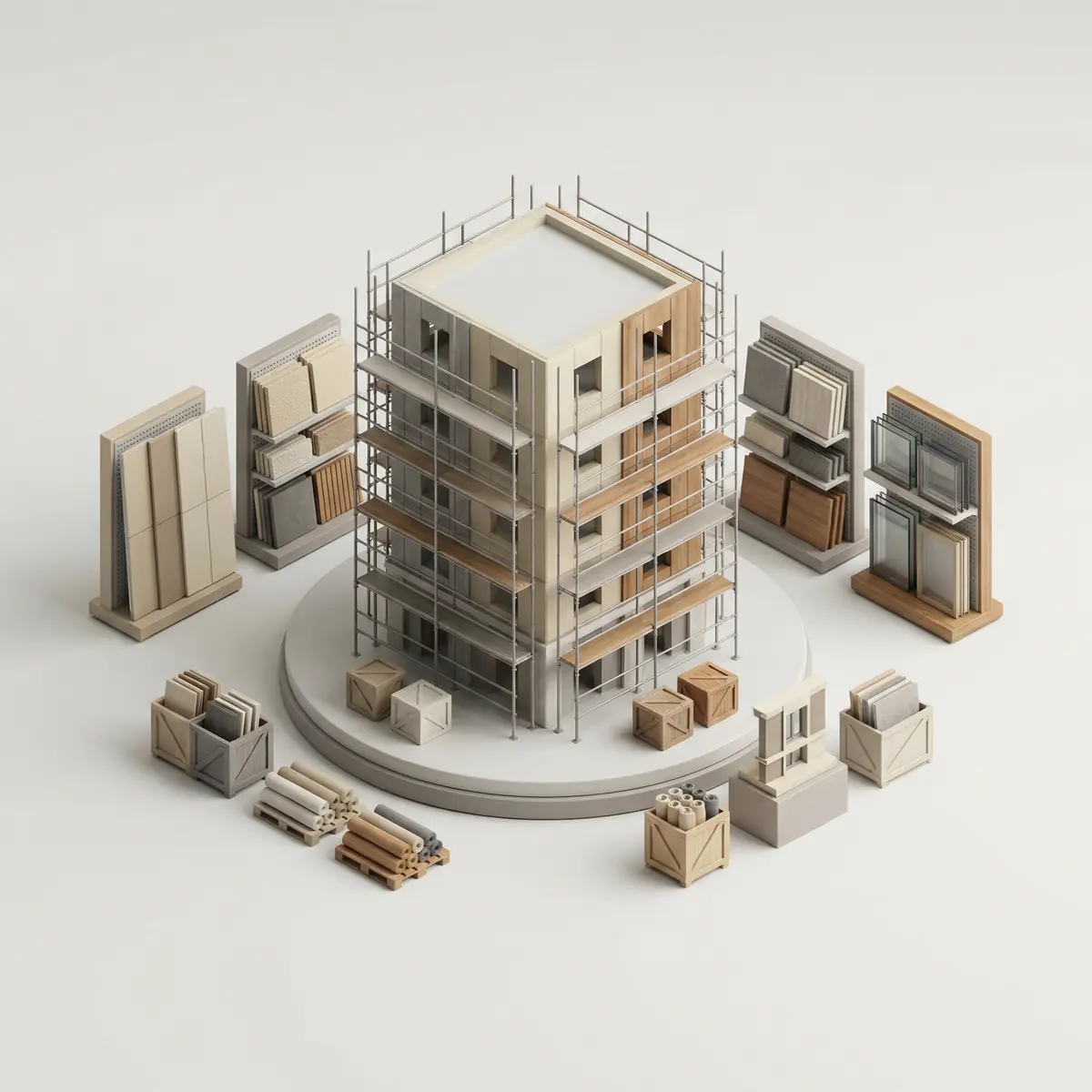 Qurilish obyekti uchun fasad materiallarini tanlash Toshkentda