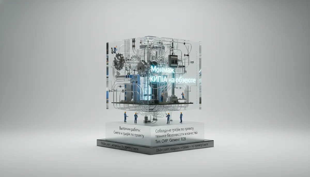 Obyektda KIPiA montaji