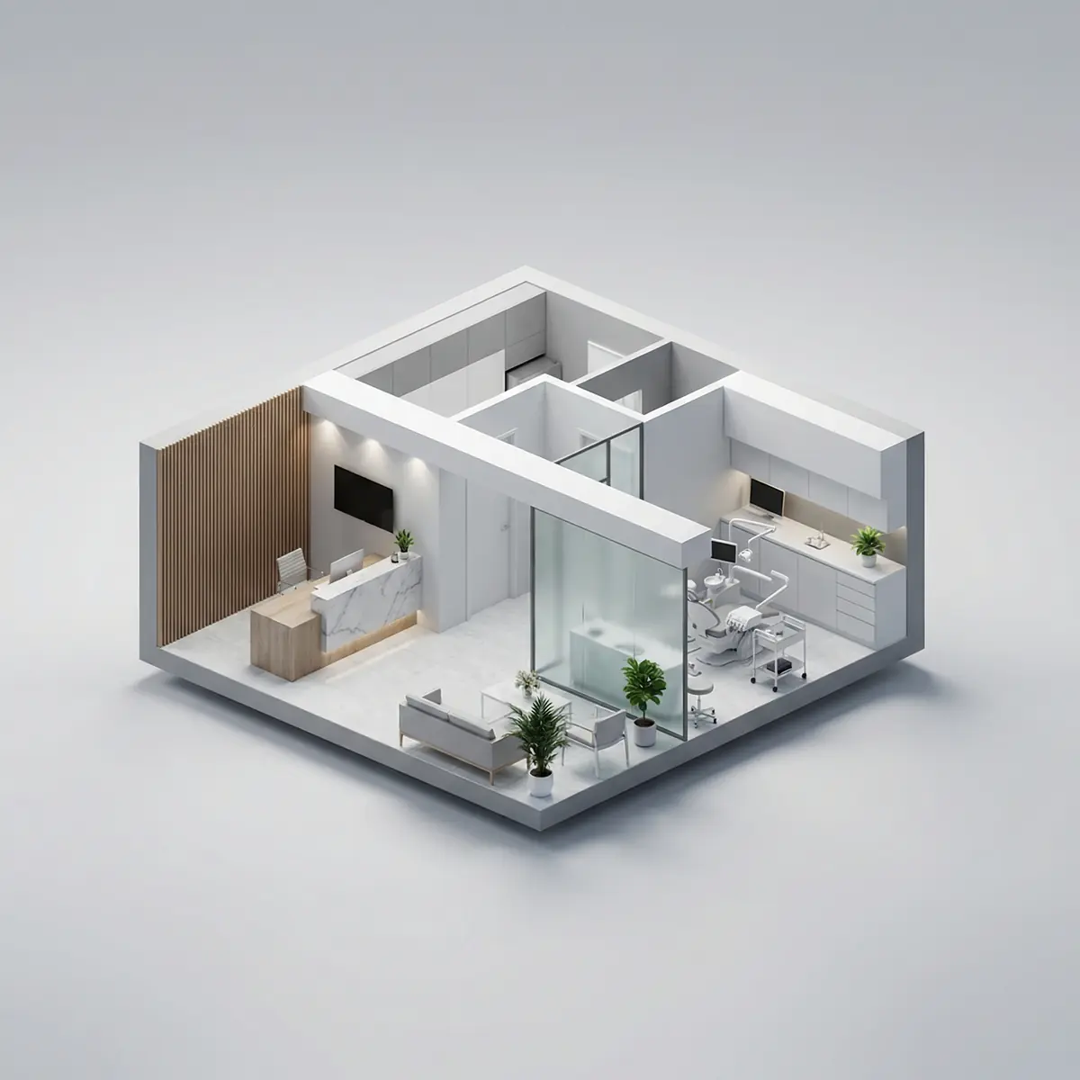 Klinika uchun kalit topshirish taʼmiri Toshkentda