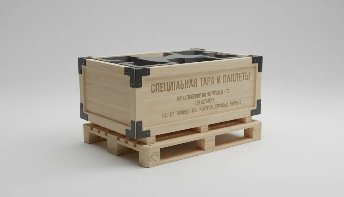 Maxsus tara va palletlar