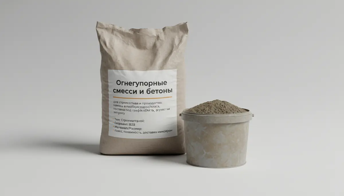 Olovbardosh qorishmalar va betonlar