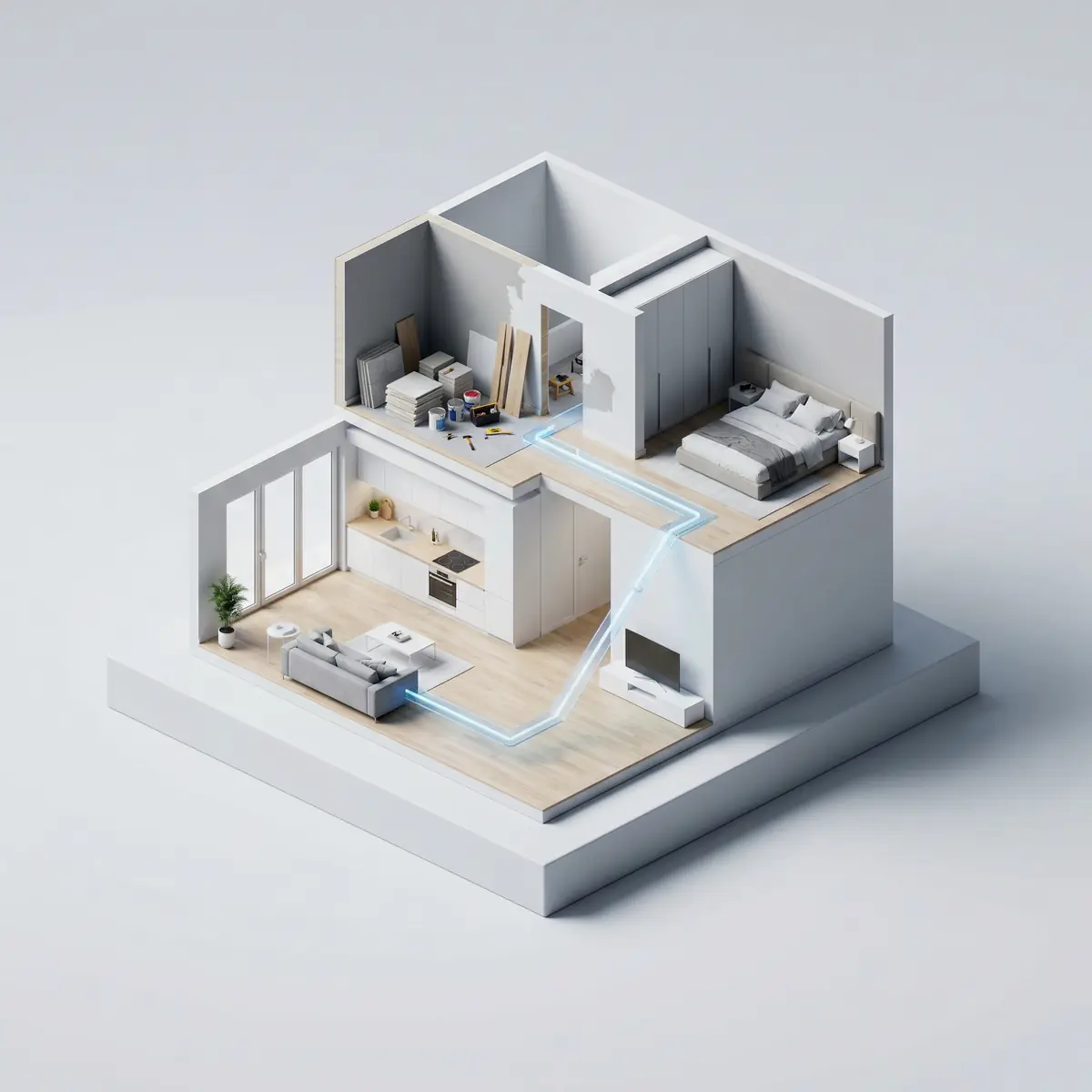 Kvartira uchun shoshilinch taʼmir Toshkentda