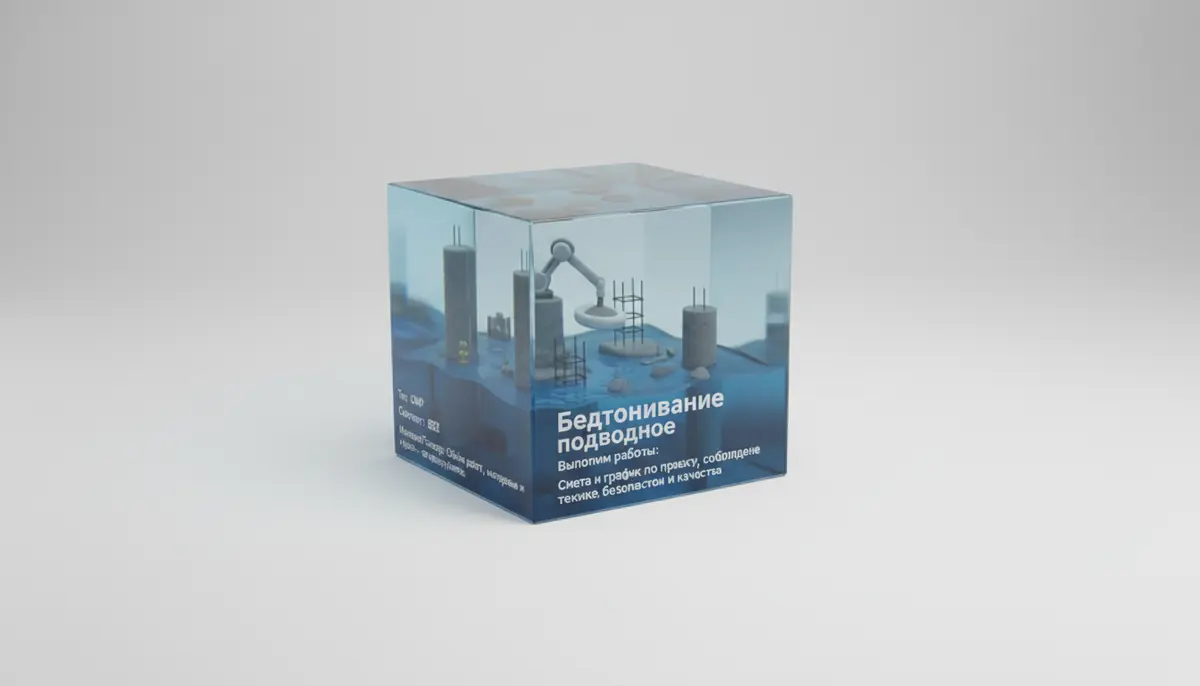 Suv ostida betonlash