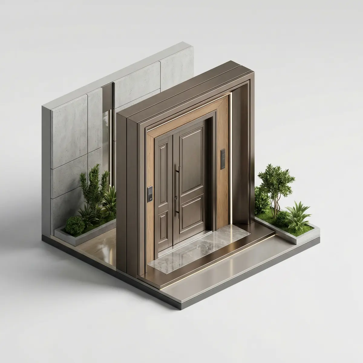 Kirish eshiklari montaj bilan Toshkentda