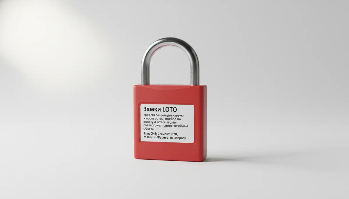 LOTO qulflari (lockout/tagout)