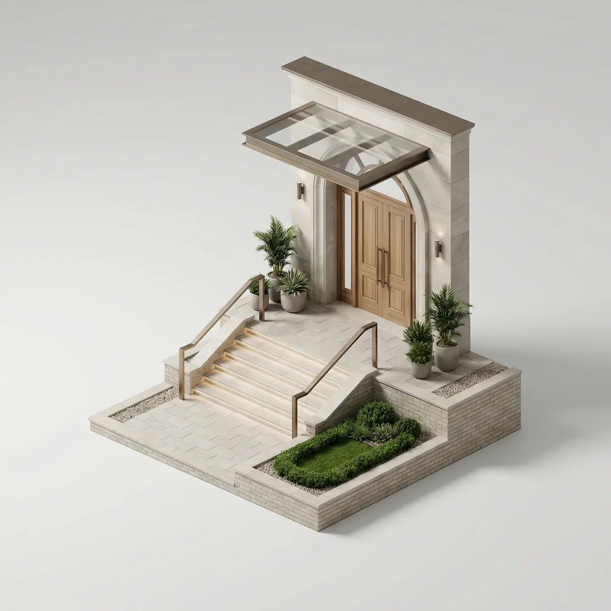 Kottej uchun kirish guruhi Toshkentda