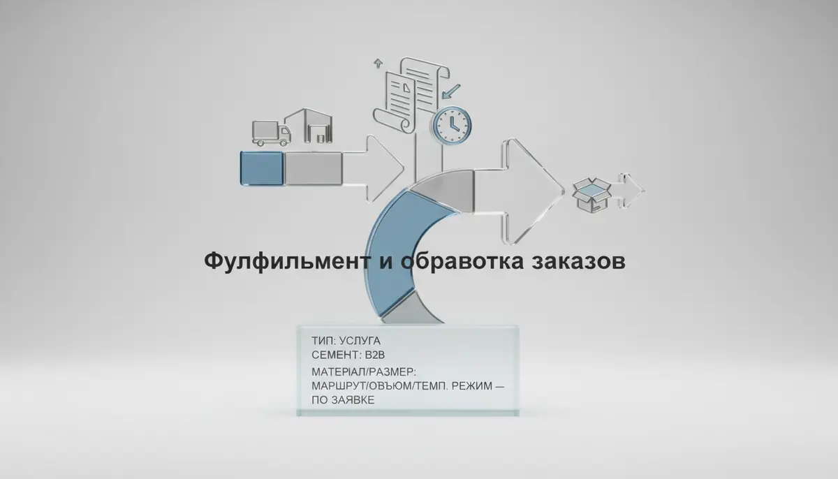 Fulfilment va buyurtmalarni qayta ishlash