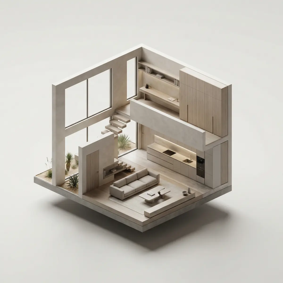 Uy uchun minimalizm uslubidagi dizayn loyihasi Toshkentda