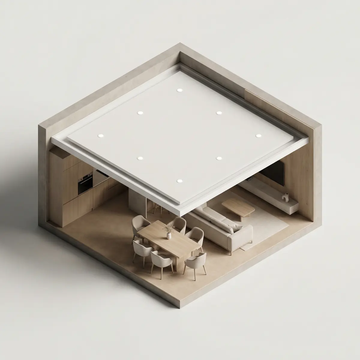 住宅拉伸吊顶（塔什干）