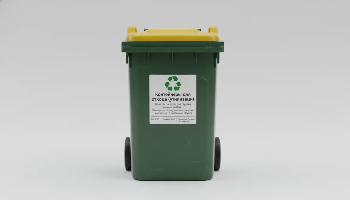 Chiqindilar (utilizatsiya) uchun konteynerlar