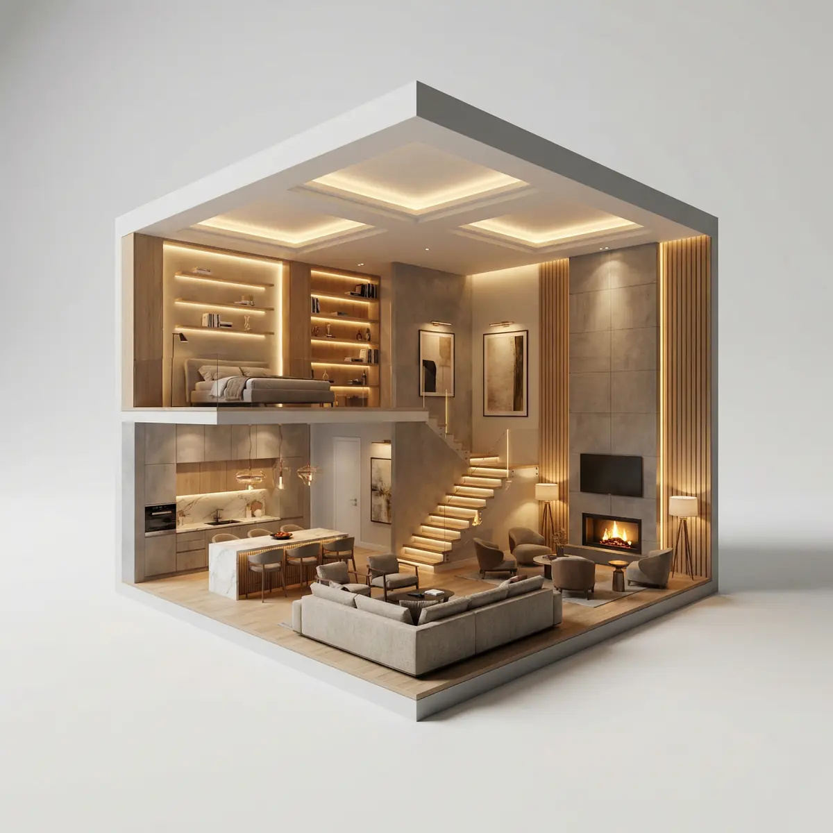 Uy uchun yoritish loyihasi Toshkentda