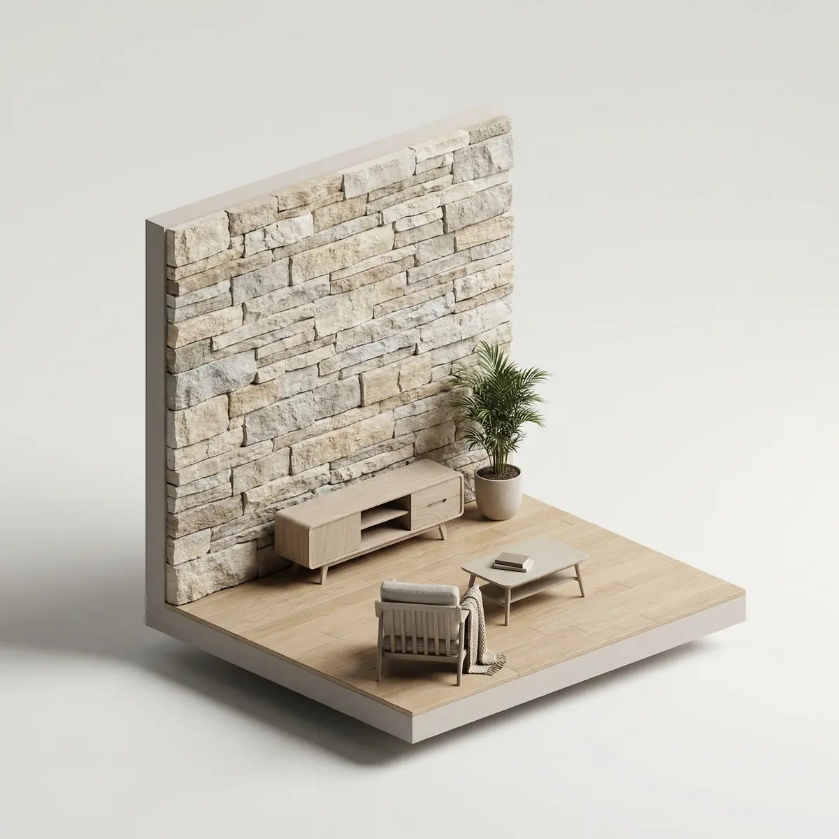 Облицовка декоративным камнем для квартиры в Ташкенте