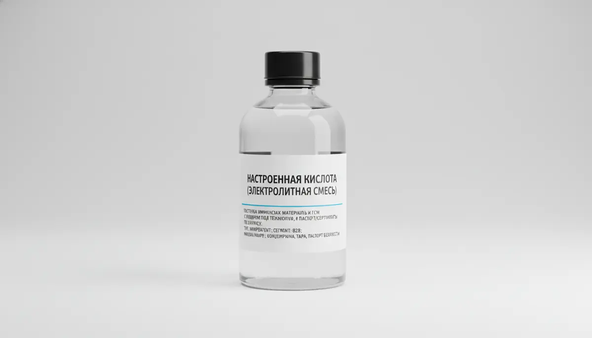Sozlangan kislota (elektrolit aralashmasi)