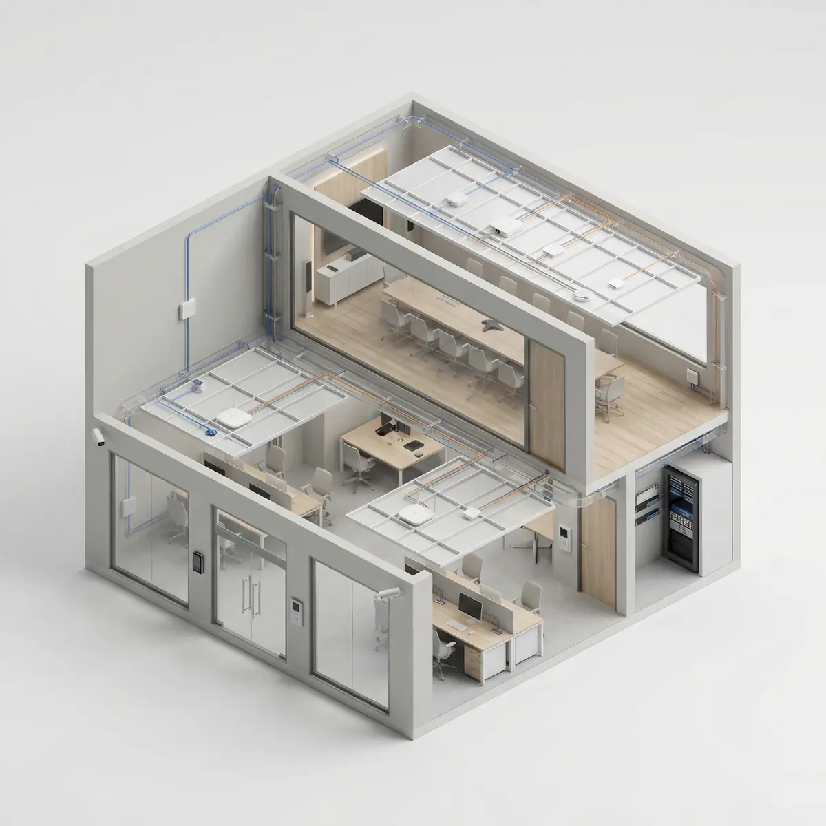 Слаботочные системы для коммерческого помещения в Ташкенте