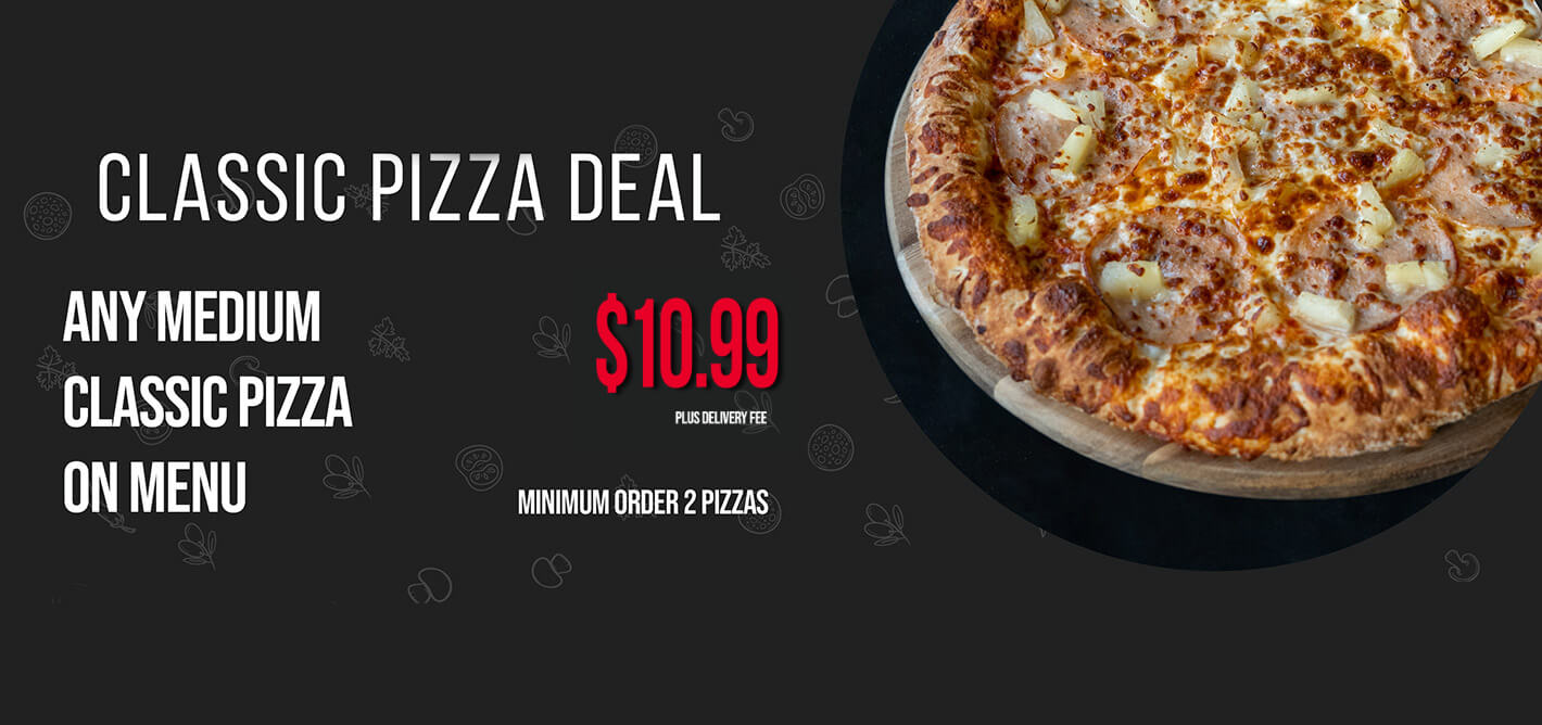 Classic Pizza Deal $8.95