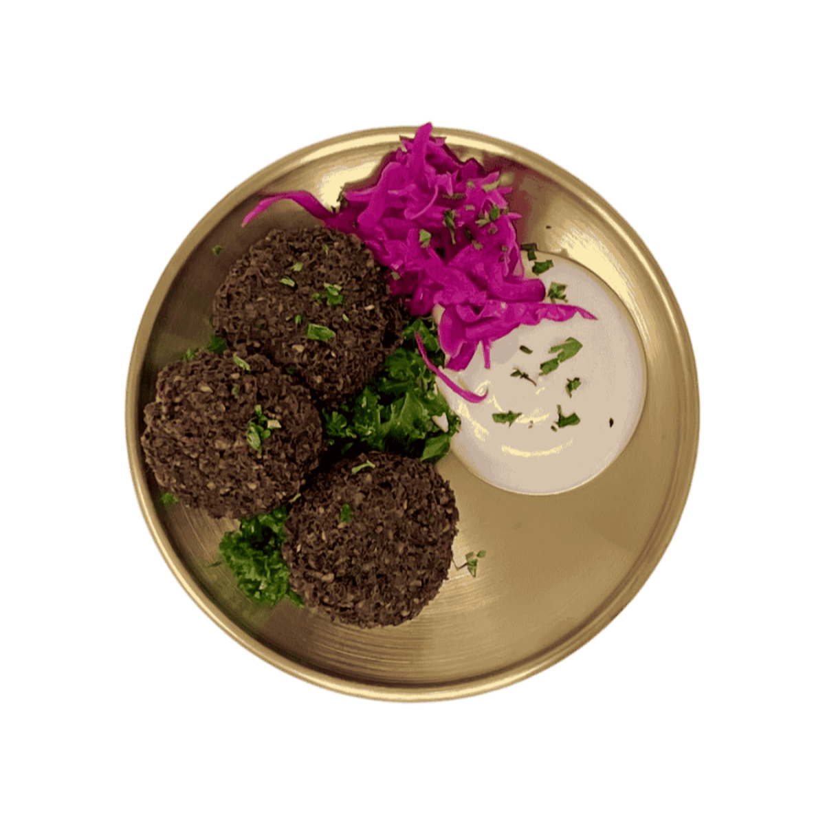 Cilantro Falafel & Lemon Tahini