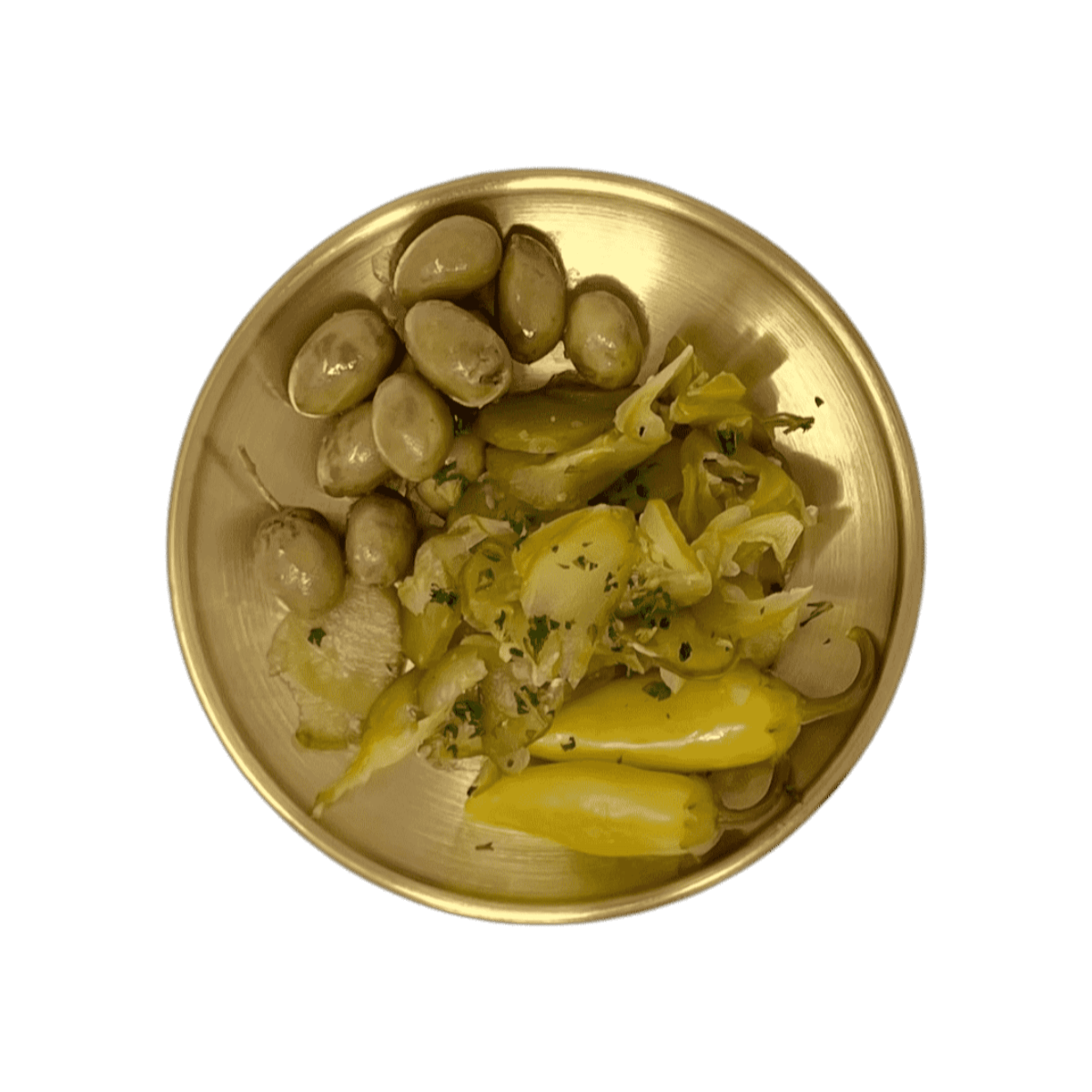 Mediterranean Pickles, Olives & Shivka Peppers