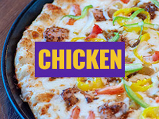 Order CHICKEN MARDI GRAS PIZZA food online from Happy Joe's Pizza & Ice Cream - Rock Island store, Rock Island on bringmethat.com