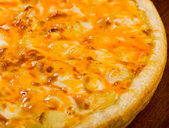 Order Mac N Cheese Pizza  food online from Happy Joe's Pizza - East Moline store, East Moline on bringmethat.com