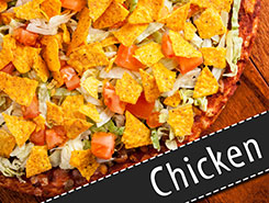 Order Chicken Taco Pizza  food online from Happy Joe's Pizza - East Moline store, East Moline on bringmethat.com