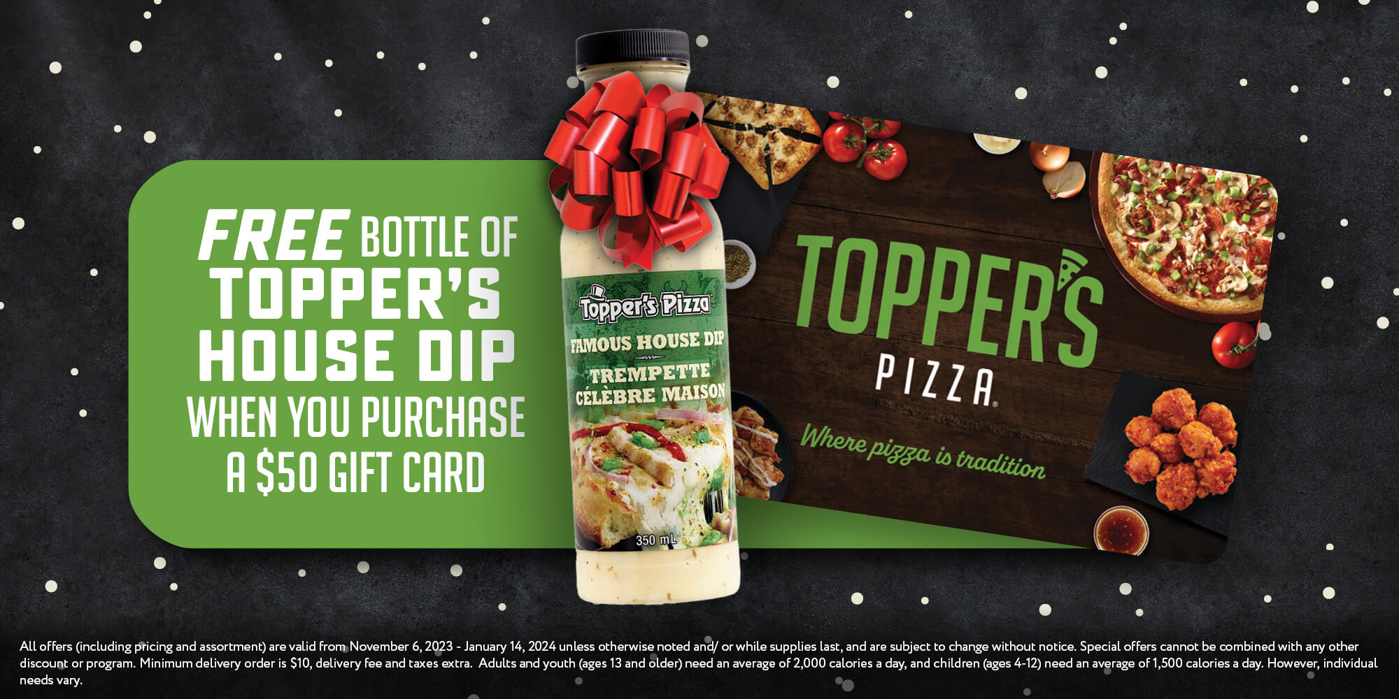 Free Topper's House Dip
