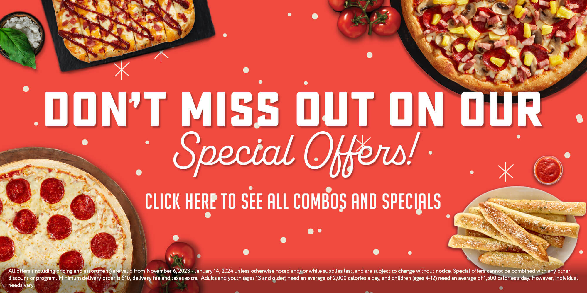 Topper's special offers
