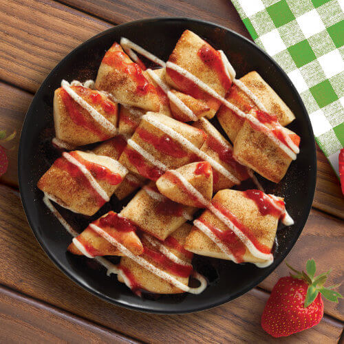 Strawberry & Cream Cinni-minis