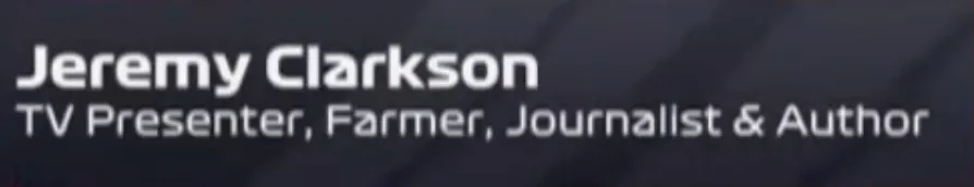 Jeremy Clarkson F1